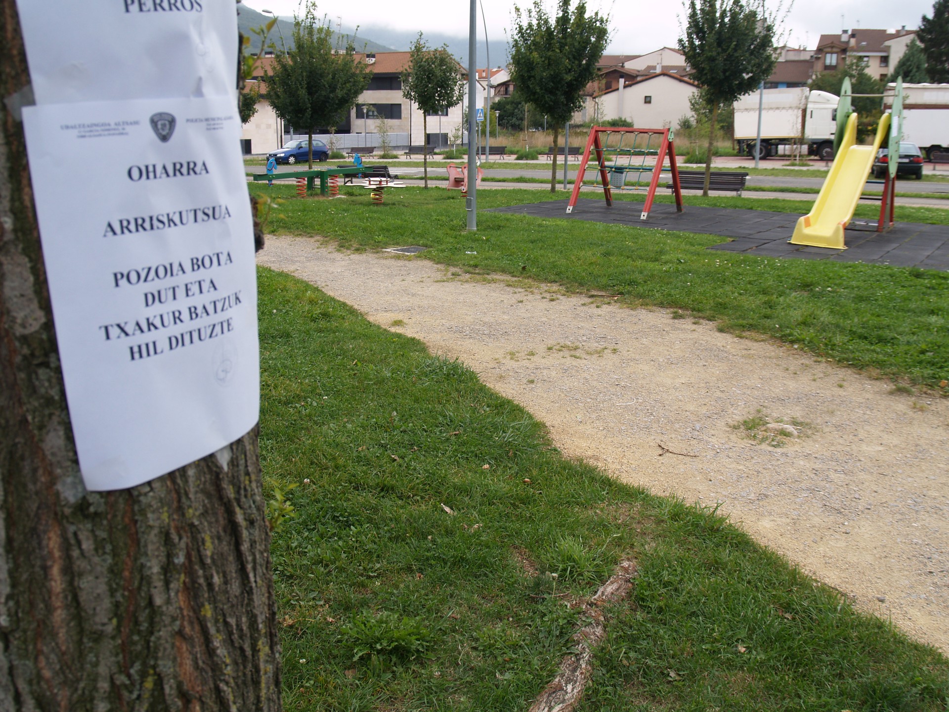 Txakurren pozoitzea gizon sakandar bati leporatu diote