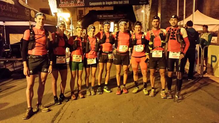 Beraza Valle de Tenako Traileko podiumean