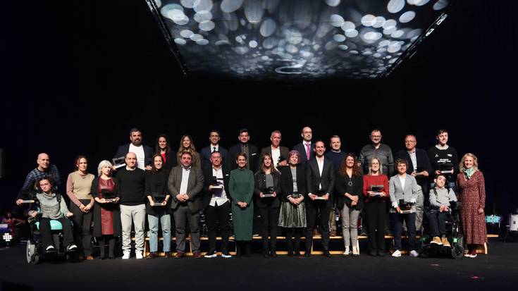 Sara Salazarrek pozik eta eskertuta jaso zuen Nafarroako Gobernuaren Kirol Saria