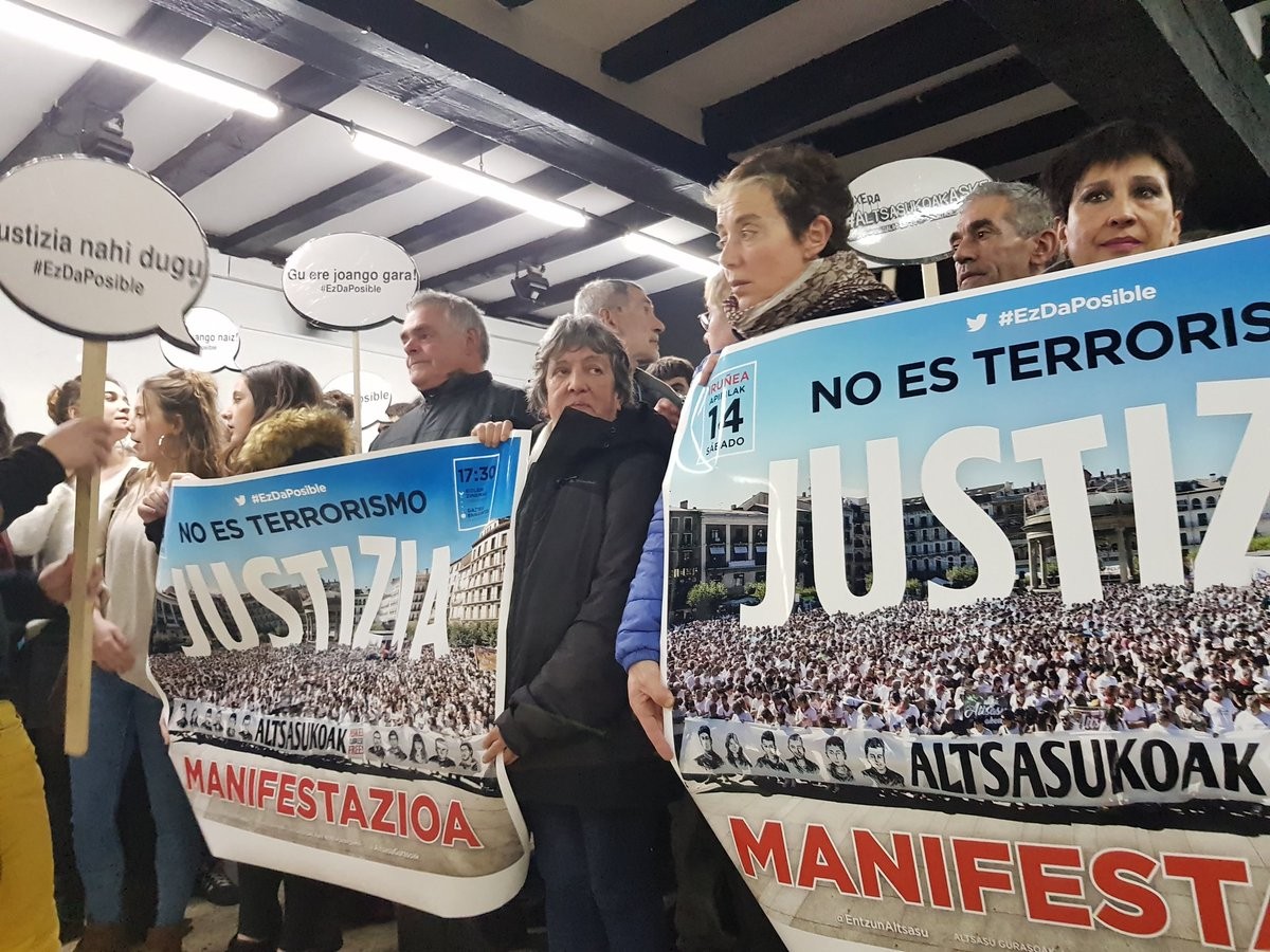 Estrasburgok, dagoeneko, Altsasuko auziko sei helegite onartu ditu