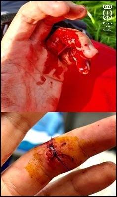 Agintaritzaren agenteekiko erresistentziagatik atxilotuta