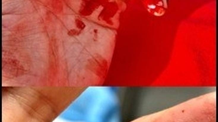 Agintaritzaren agenteekiko erresistentziagatik atxilotuta