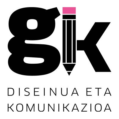 GK DISEINUA ETA KOMUNIKAZIOA logotipoa