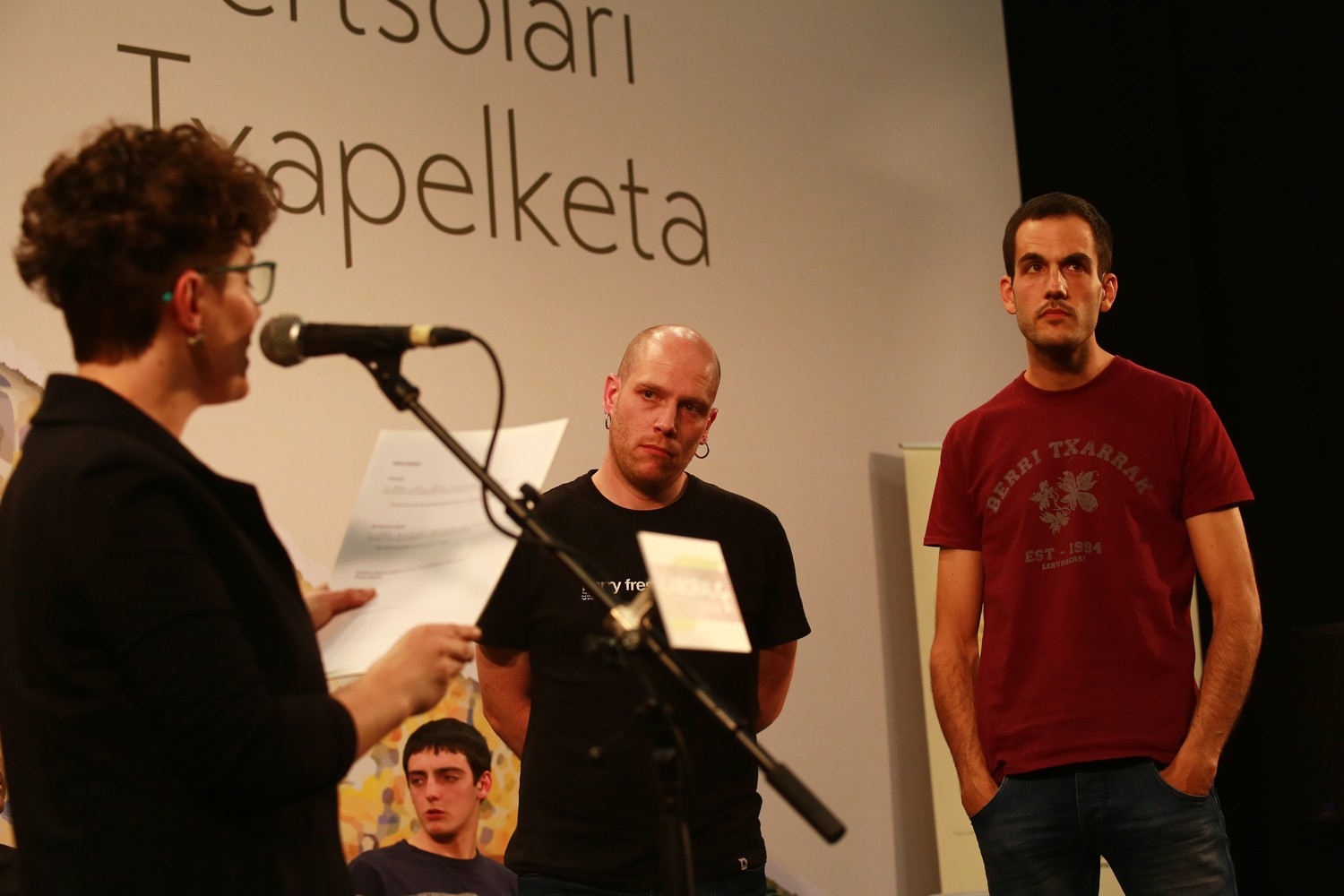 Eneko Lazkoz Nafarroako Bertsolari txapeldunorde