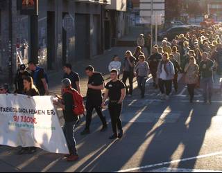 2.500 pertsona baino gehiago Sakanako manifestazioan