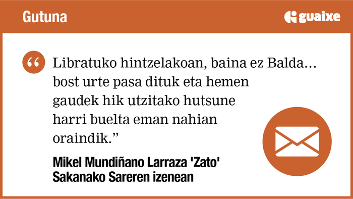 Fran Baldari… Palmaditak zientoka hiretzat!