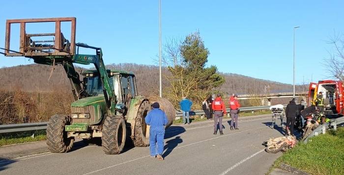 Istripuaren ondorioz, motor gidaria larri