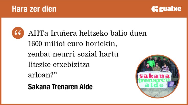 Etxebizitza duina eta tren soziala denontzako