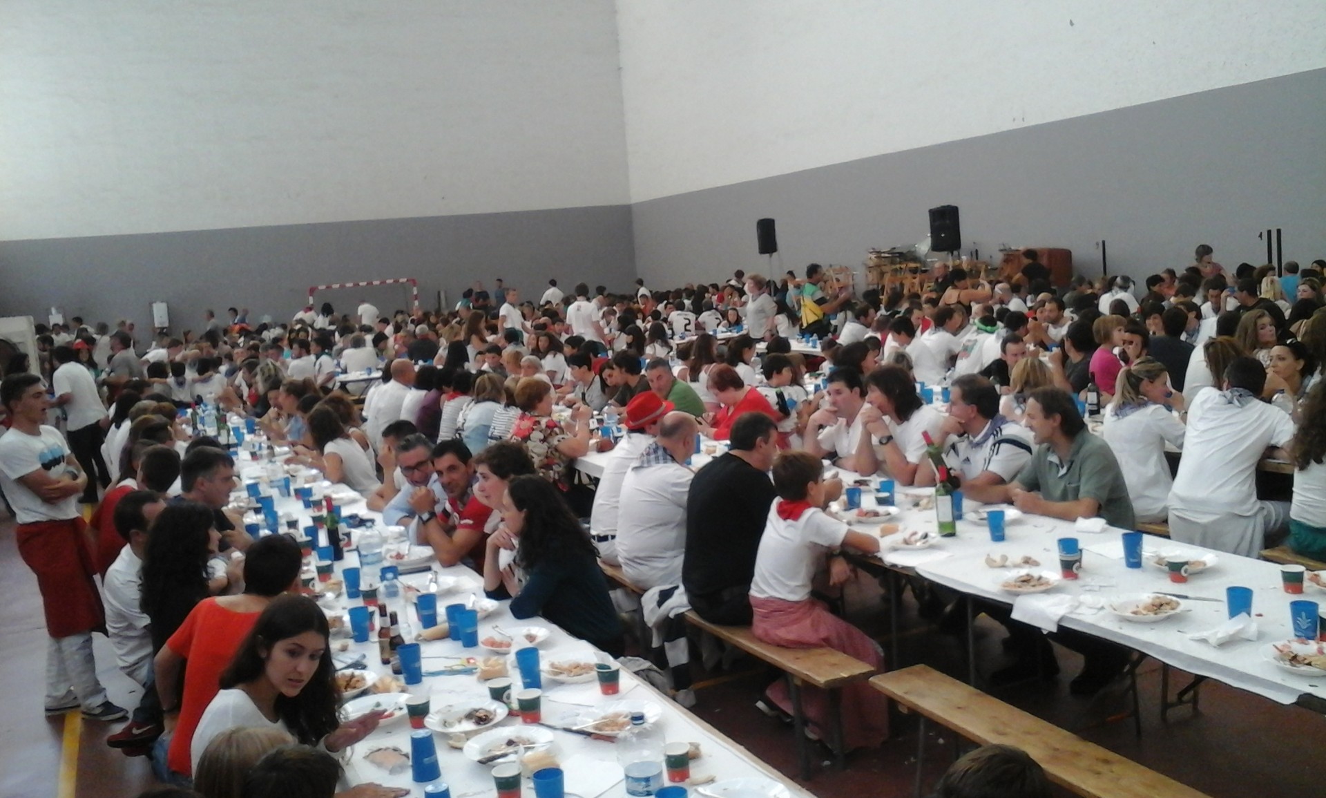 Festetako herri bazkaria, auzolanean 