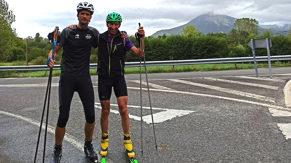 "Elur gutxi egiten duen garaia, roller ski-aren momentua da"