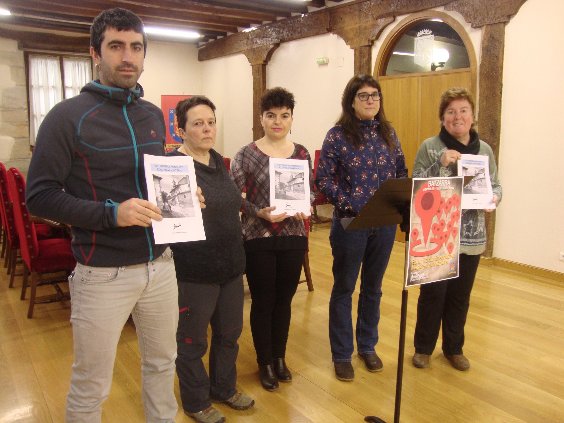 Sufrimenduaren Mapa, etxarriarren memoria