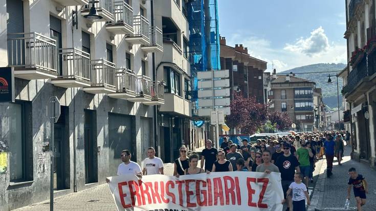 Porlandegiaren errausketa proiektua etetea eskatu dute