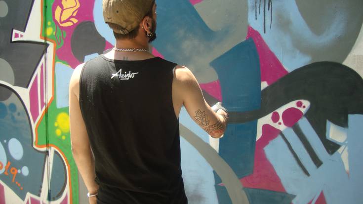 "Grafitiak egitea ez da zaila"