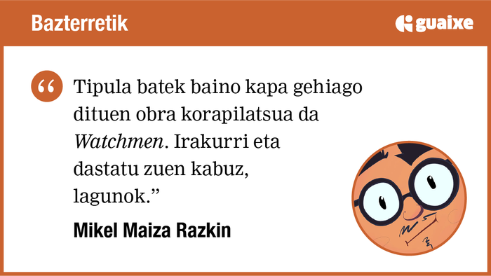 Nork zelatatuko du komikizalea?