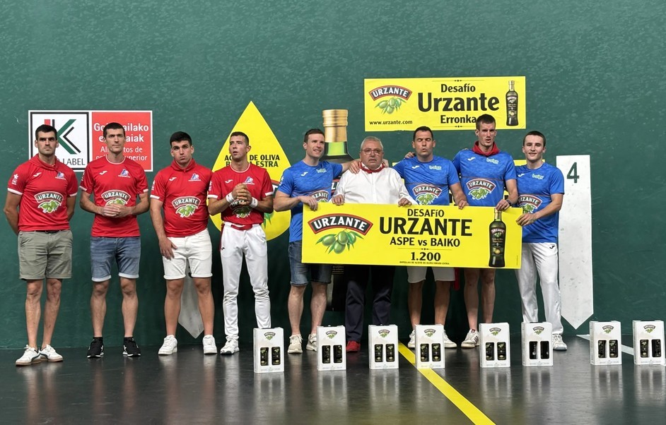 Urzanteko 1200 olio botilak, Baikorendako