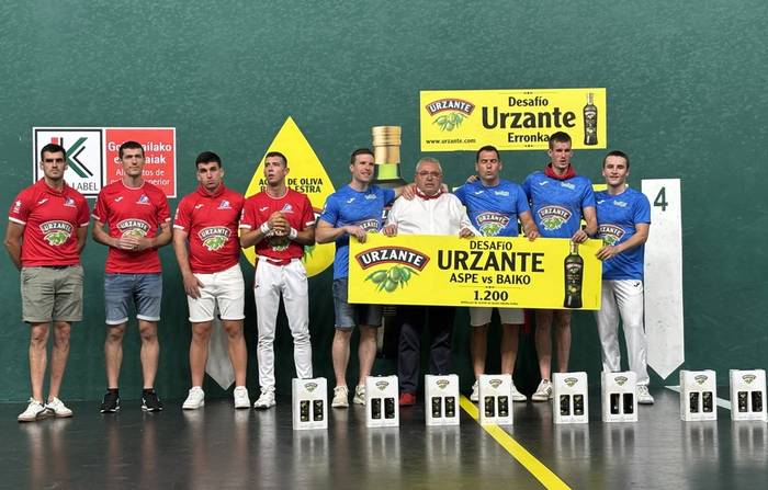 Urzanteko 1200 olio botilak, Baikorendako