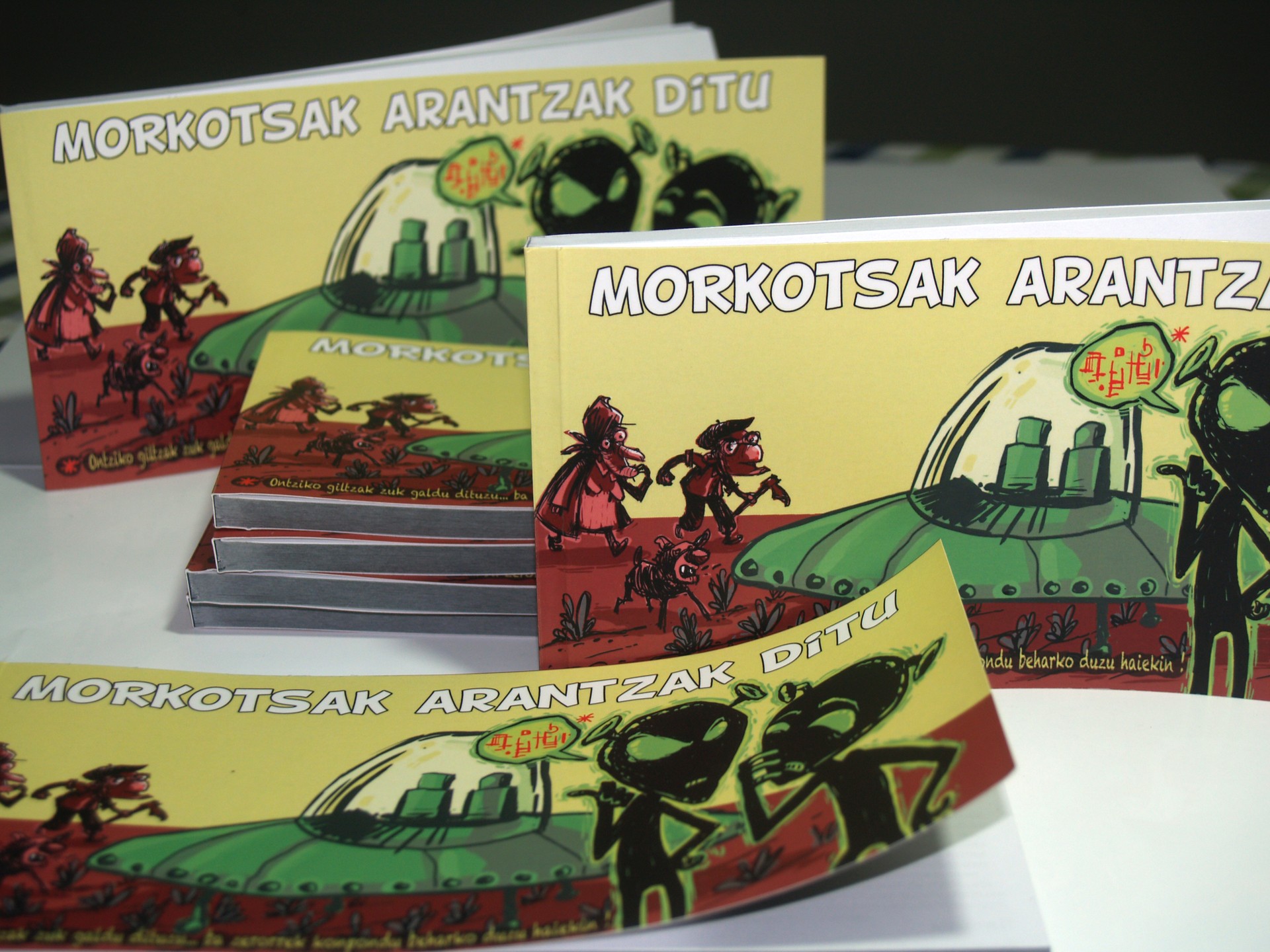 Morkotsen zinten bilduma berria kalean 