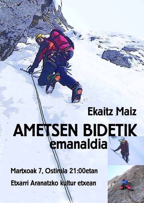 Ekaitz Maiz, Ametsen bidetik
