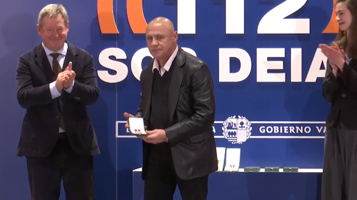 Dimitriri aitortza Eusko Jaurlaritzak