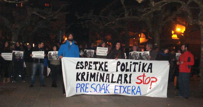 Arratsaldean pasako da epailearen aurretik Balda