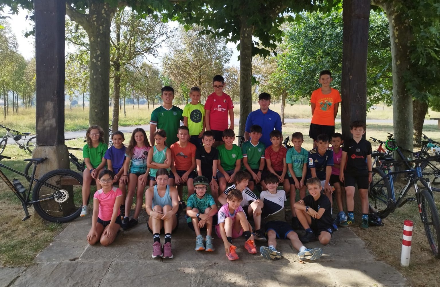 Triatloi campusean, gustura