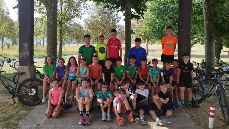 Triatloi campusean, gustura