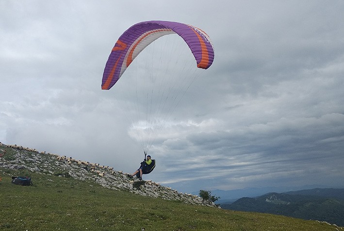 Herriko parapente-zalea Huescan zauritua 