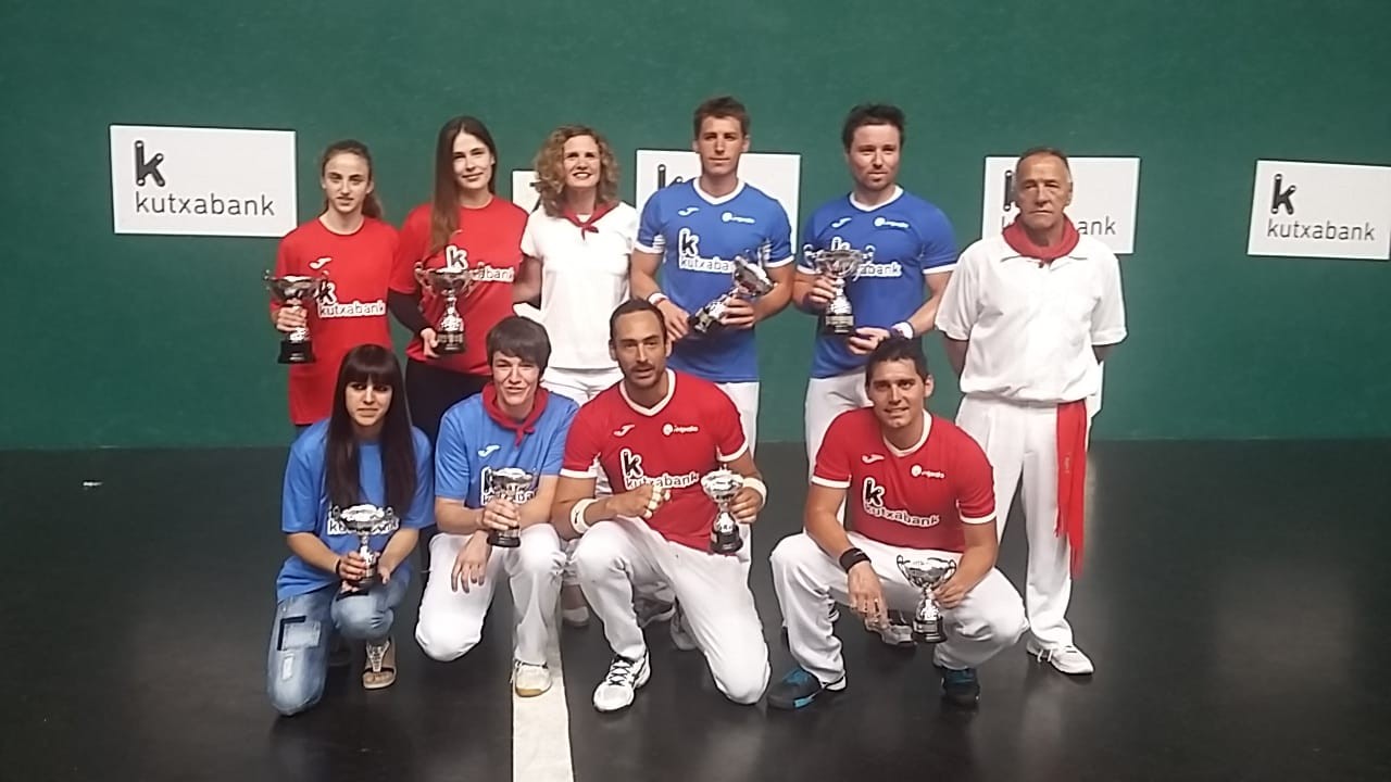 Aristorena eta Ruiz de Larramendi San Fermin Pala Torneoko txapeldunordeak