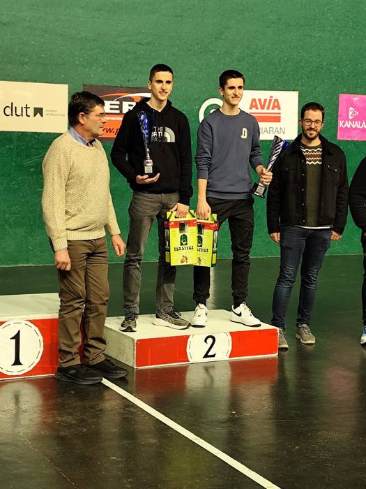 Salaberria anaiak, Ogi Berri Torneoko txapeldunorde