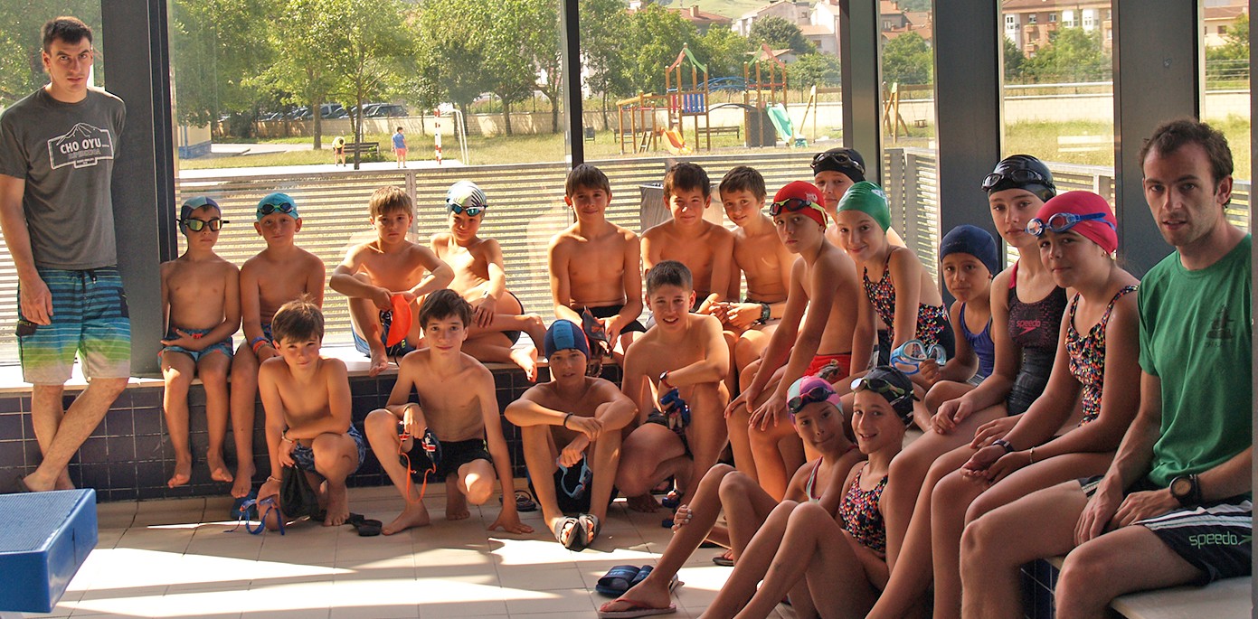 Triatloi campusean trebatzen