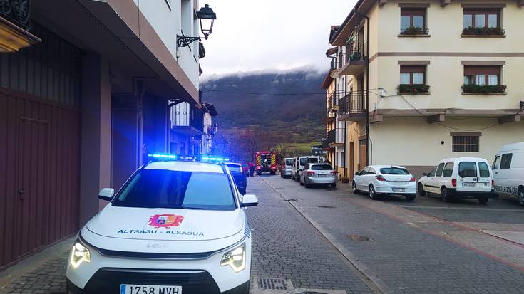 Sutea Altsasuko etxe batean