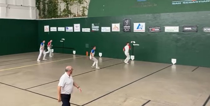 Irurtzun Pilota Txapelketan, final zortzirenetako azken partidak
