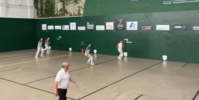 Irurtzun Pilota Txapelketan, final zortzirenetako azken partidak