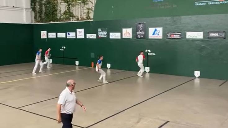 Irurtzun Pilota Txapelketan, final zortzirenetako azken partidak