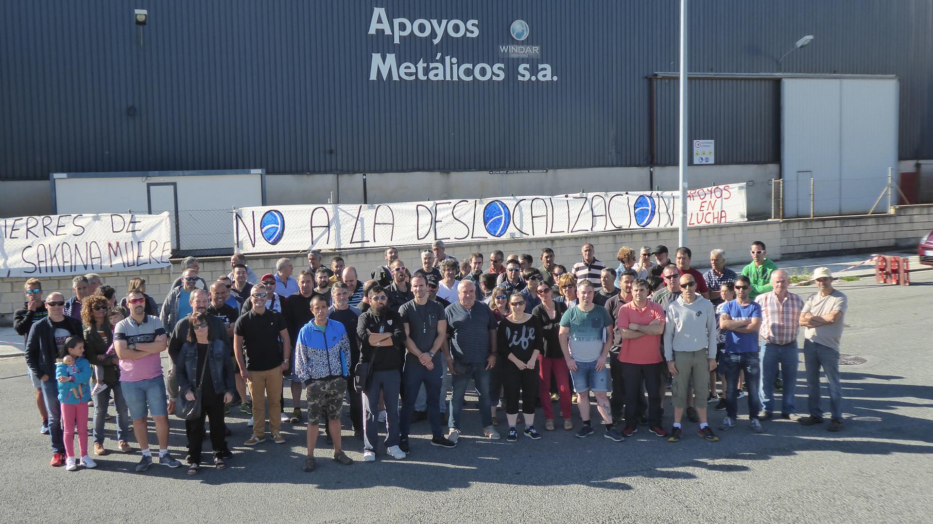 Apoyos Metalicos itxi eginen dute