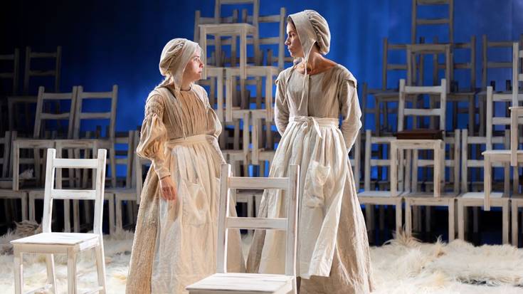 'Del color de la leche' antzezlanaren emanaldia