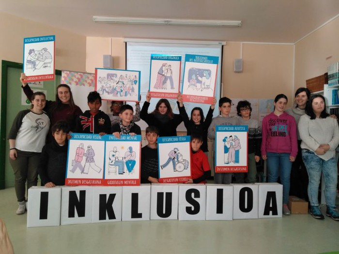 CERMIN eta Iñigo Aritza ikastola inklusio-hezkuntza sustatzen