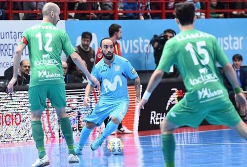 Osasuna Magnak seina berdindu du Movistar Inter liderrarekin