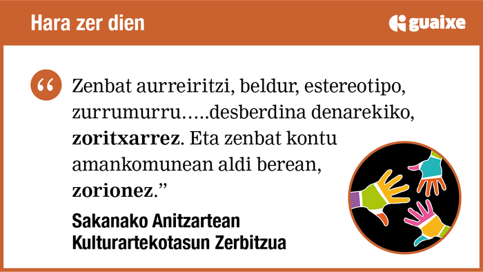 Ongi etorri pertsona migratu eta errefuxiatuak III. Zikloa bukatu berri dugun honetan, errefuxiatuen nazioarteko eguna, bihar