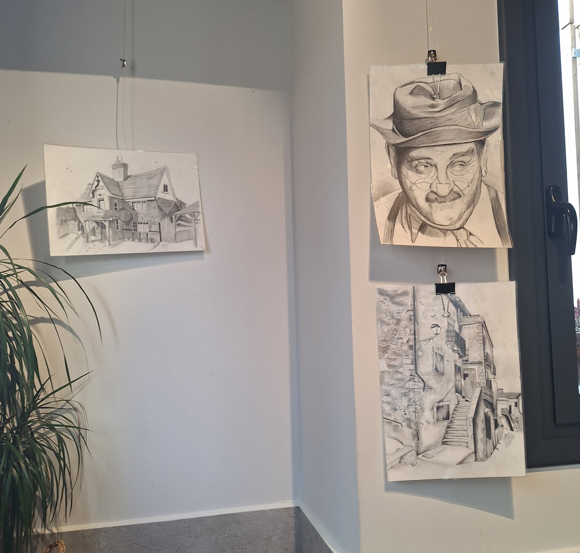 Arkatzezko marrazkien erakusketa, Pikuxarren