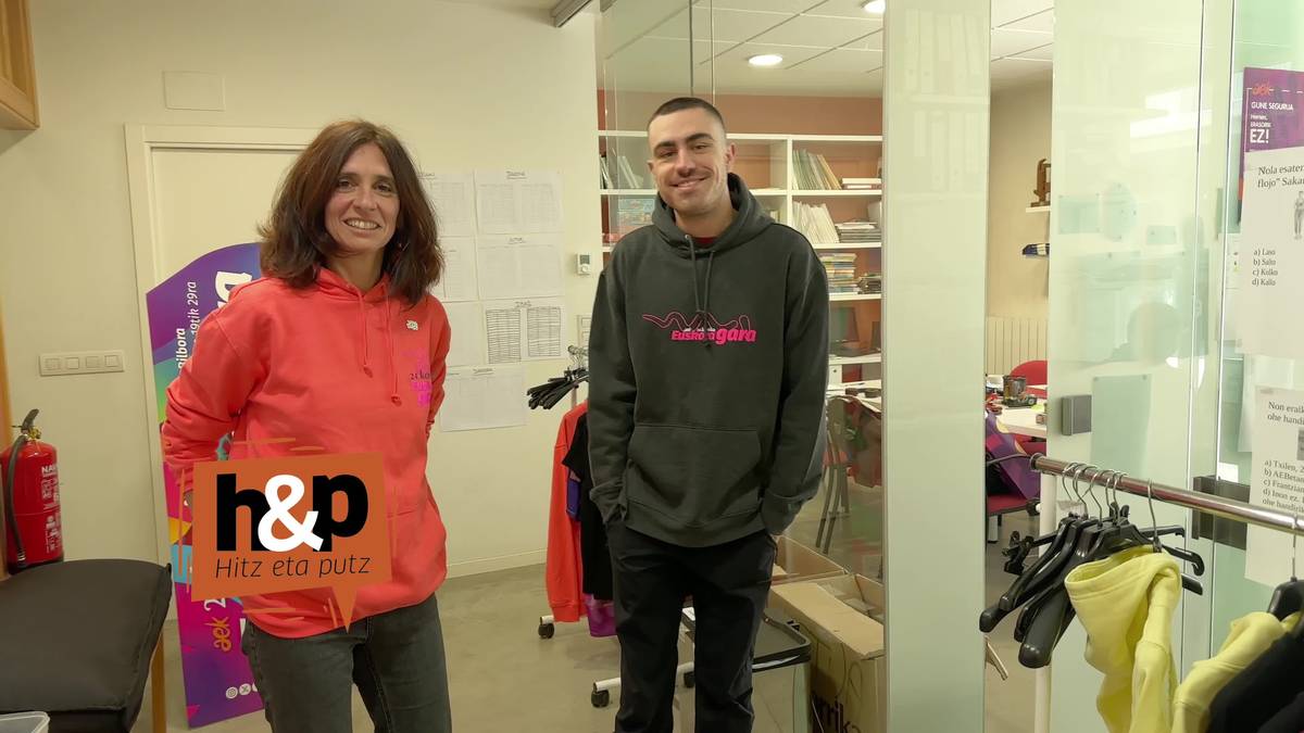 Hitz eta Putz Sakanako Korrika arduradunekin