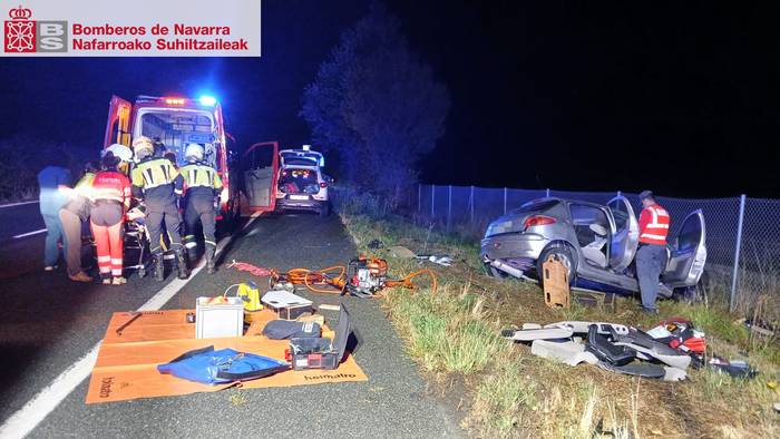 Zauritua autobian izandako istripuaren ondorioz