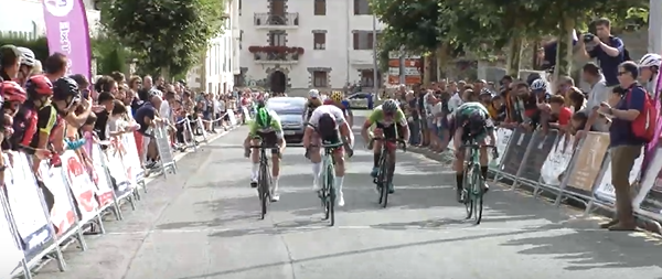 Luca Martinez, Olaztiko podiumera igotzear