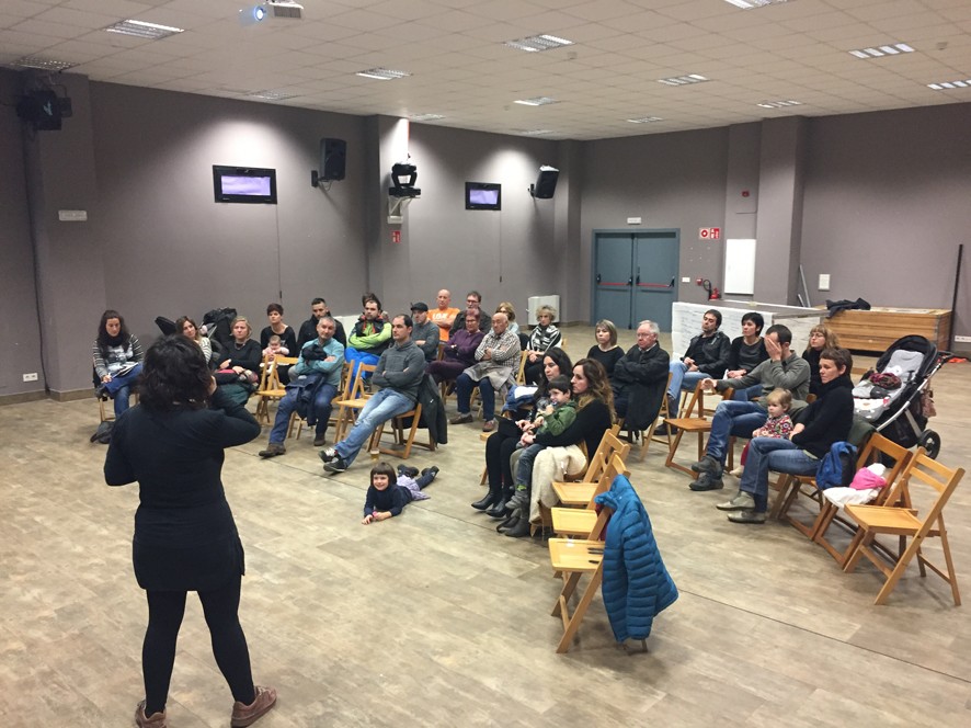 Lakuntzako kultur argazkia egin dute, bizitza kulturala dinamizatzeko