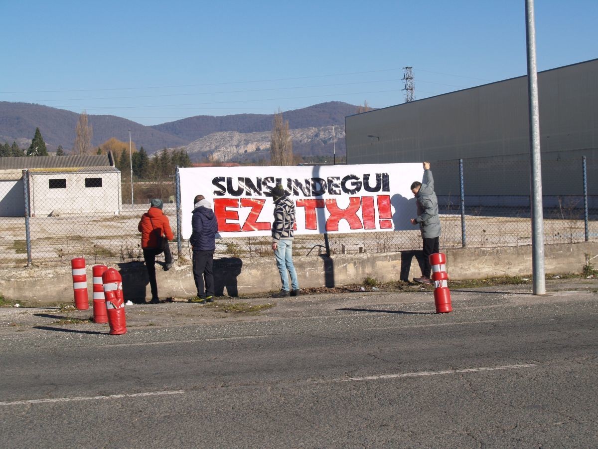 Sunsundegui, luzapeneko denboran