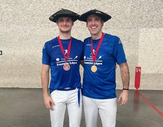 "Bi txapelak ongi etorriak dira, lesioagatik ez nituelako espero"