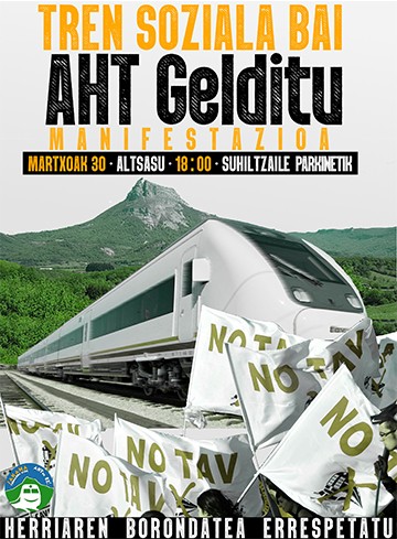 Tren soziala bai, AHT gelditu