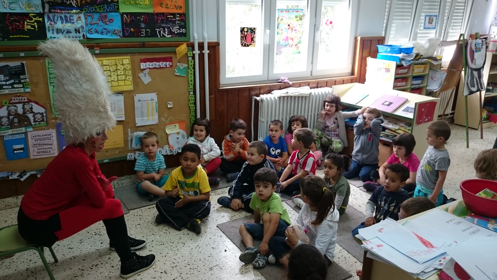 Eskolan D ereduaren 25 urteurrena ospatzeko festa