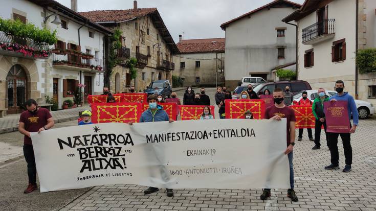 Nafarroa Berriz Altxak Iruñera joateko deia egin du