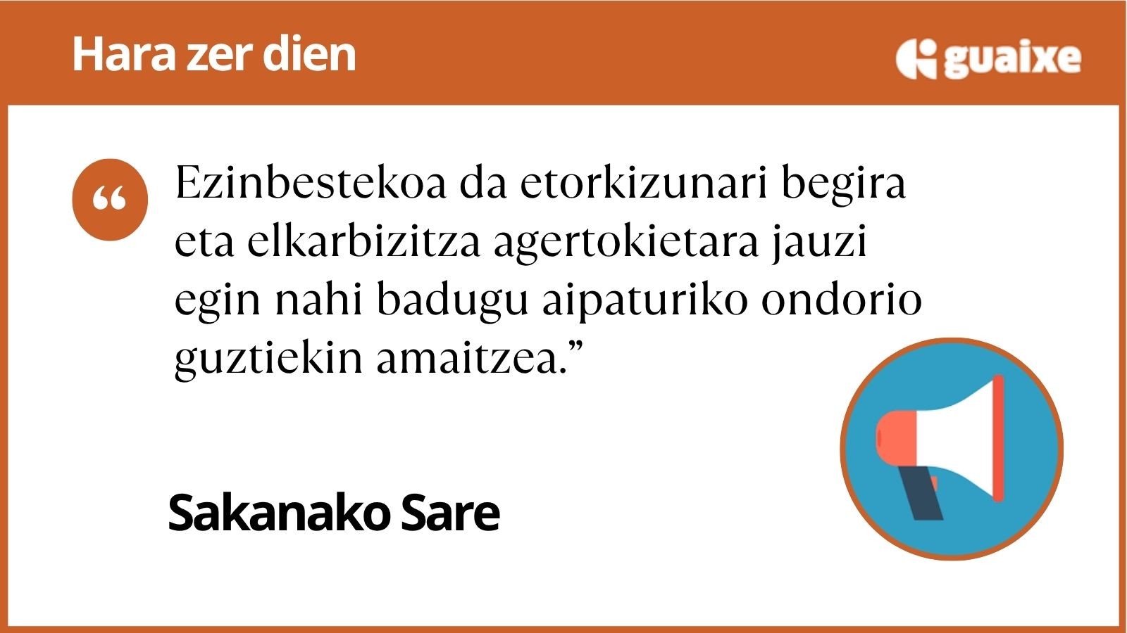 Uda honetan ere, etxera!